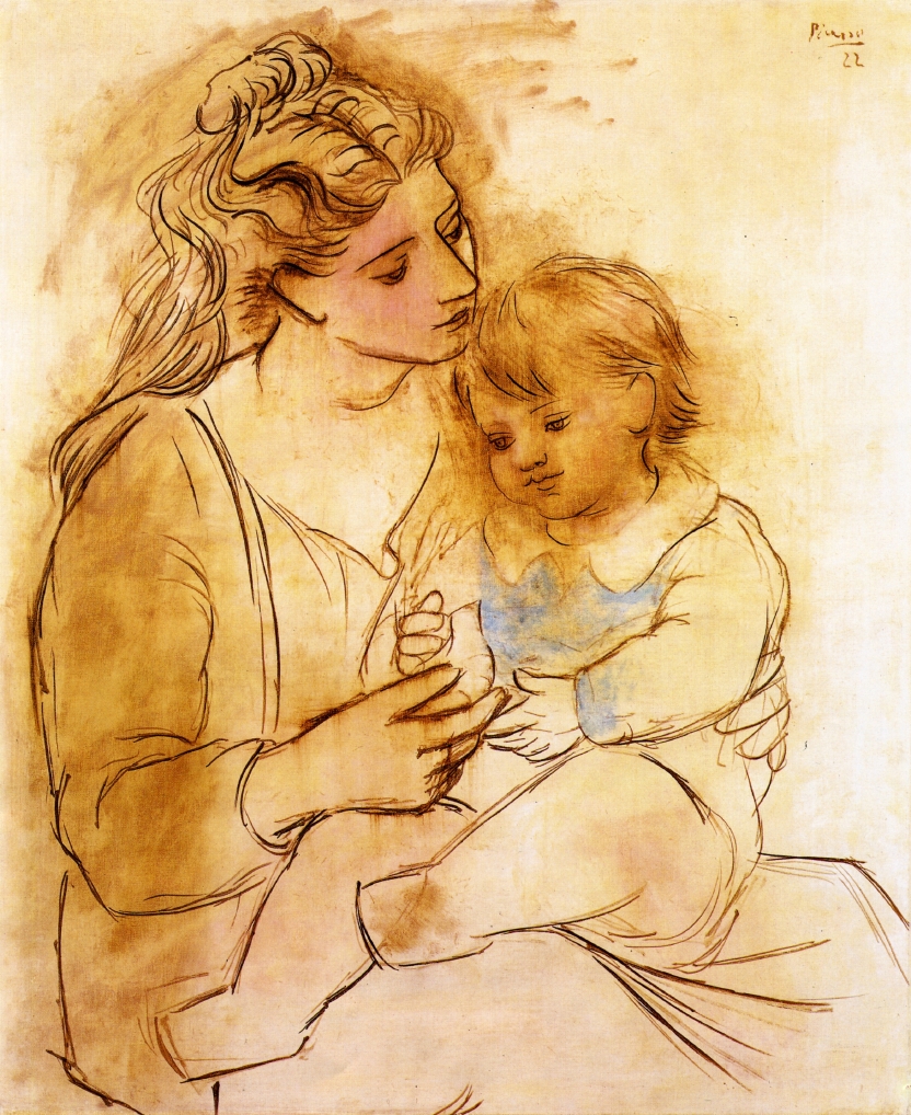 Picasso Mother and child 1922